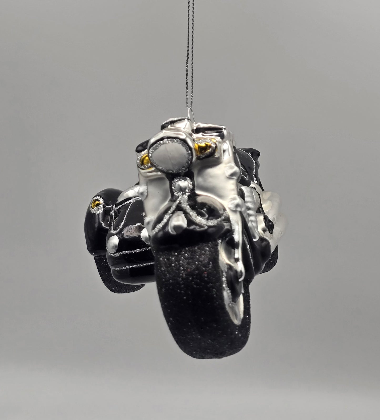 Motorrad mit Beiwagen schwarz #15