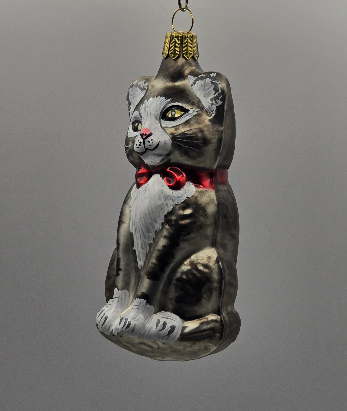 Katze silber grau gefleckt