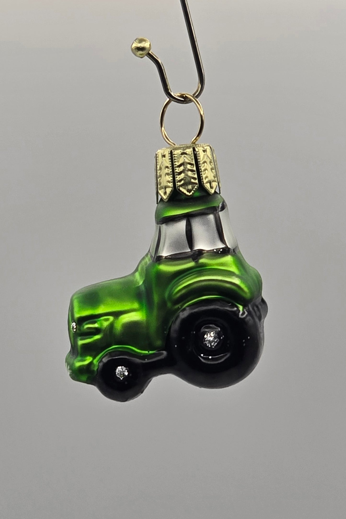 Mini Traktor Trecker grün