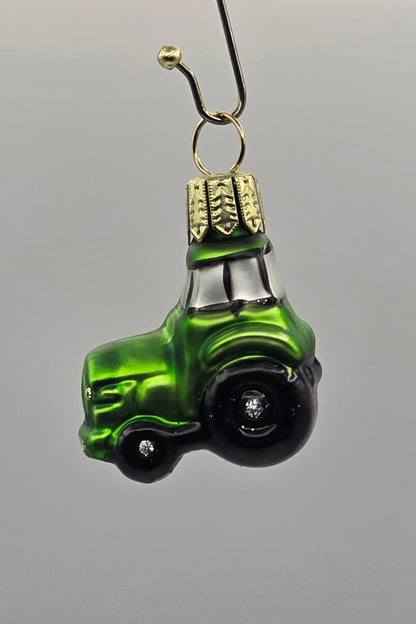 Mini Traktor Trecker grün