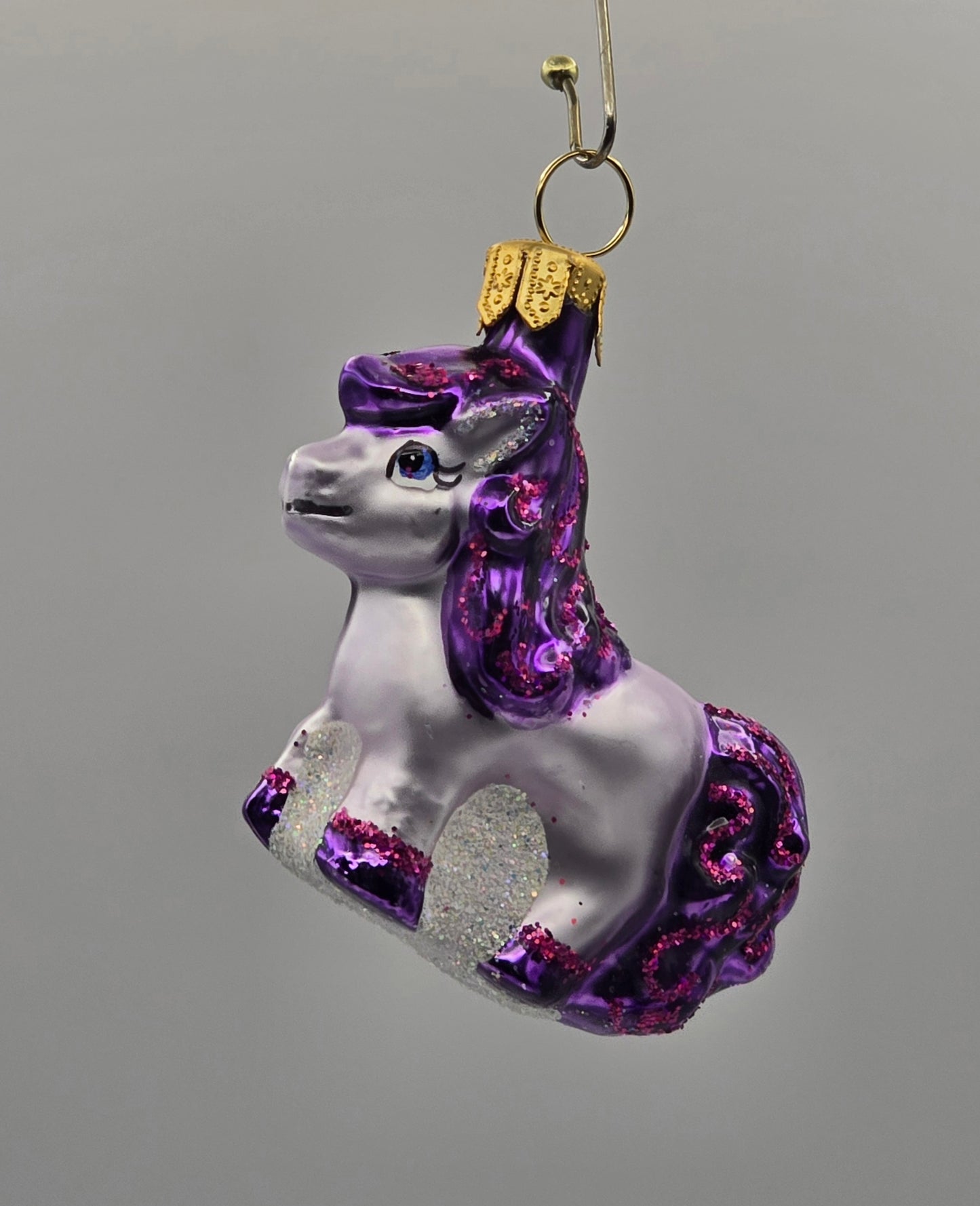 Mini Pony Pferd rosa lila