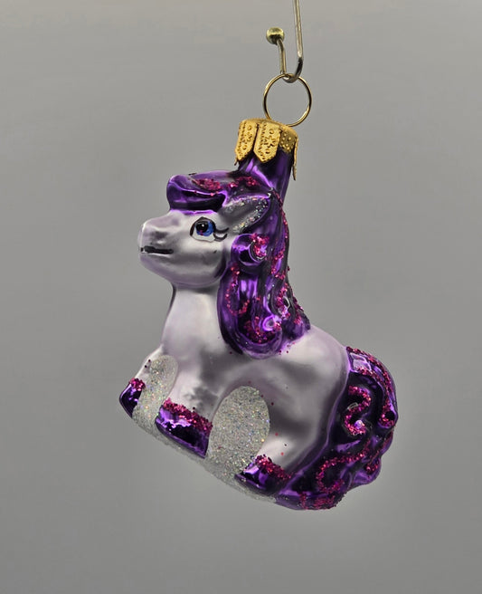 Mini Pony Pferd rosa lila