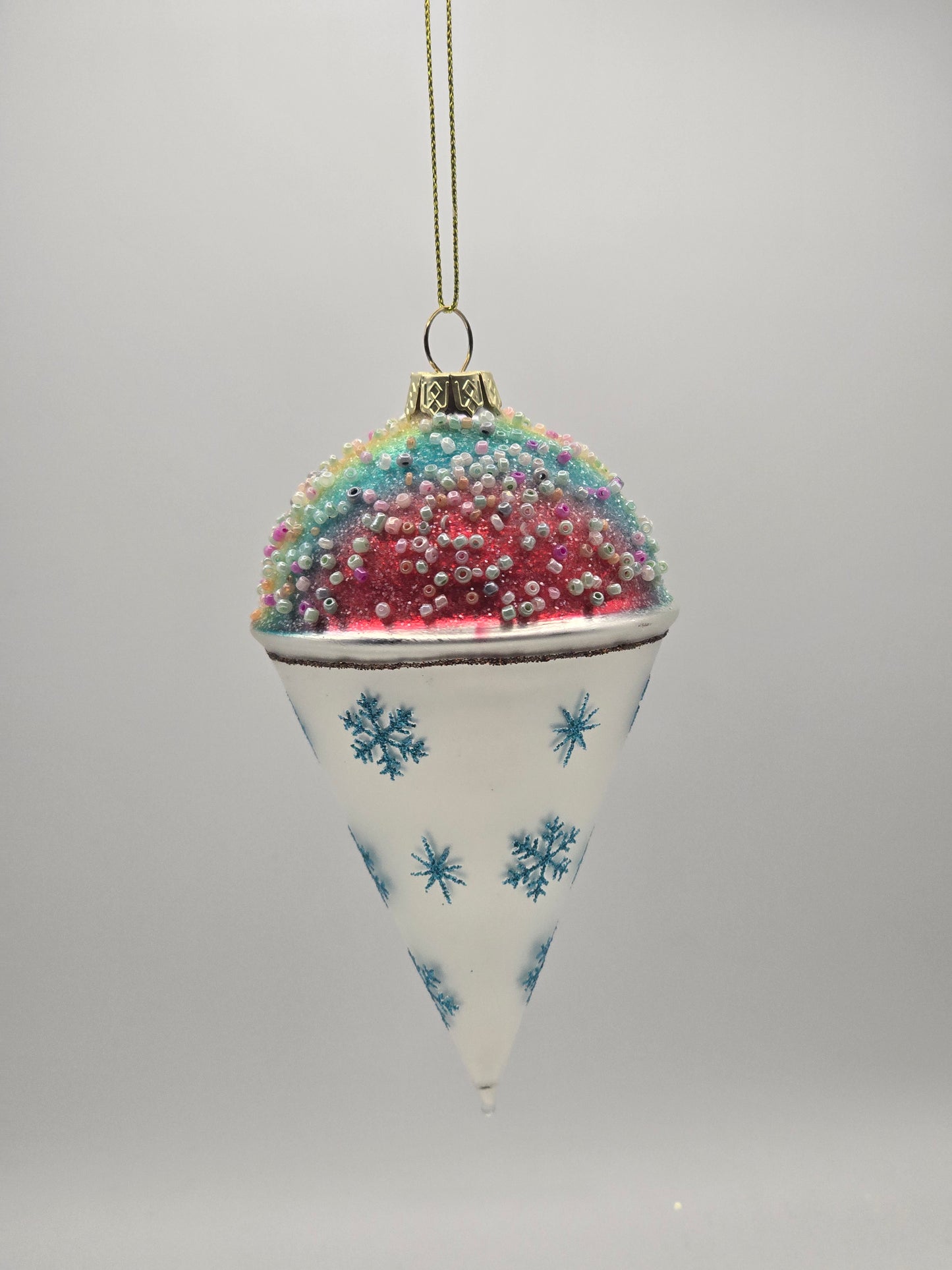 Regenbogen Eis Waffel Cone #26