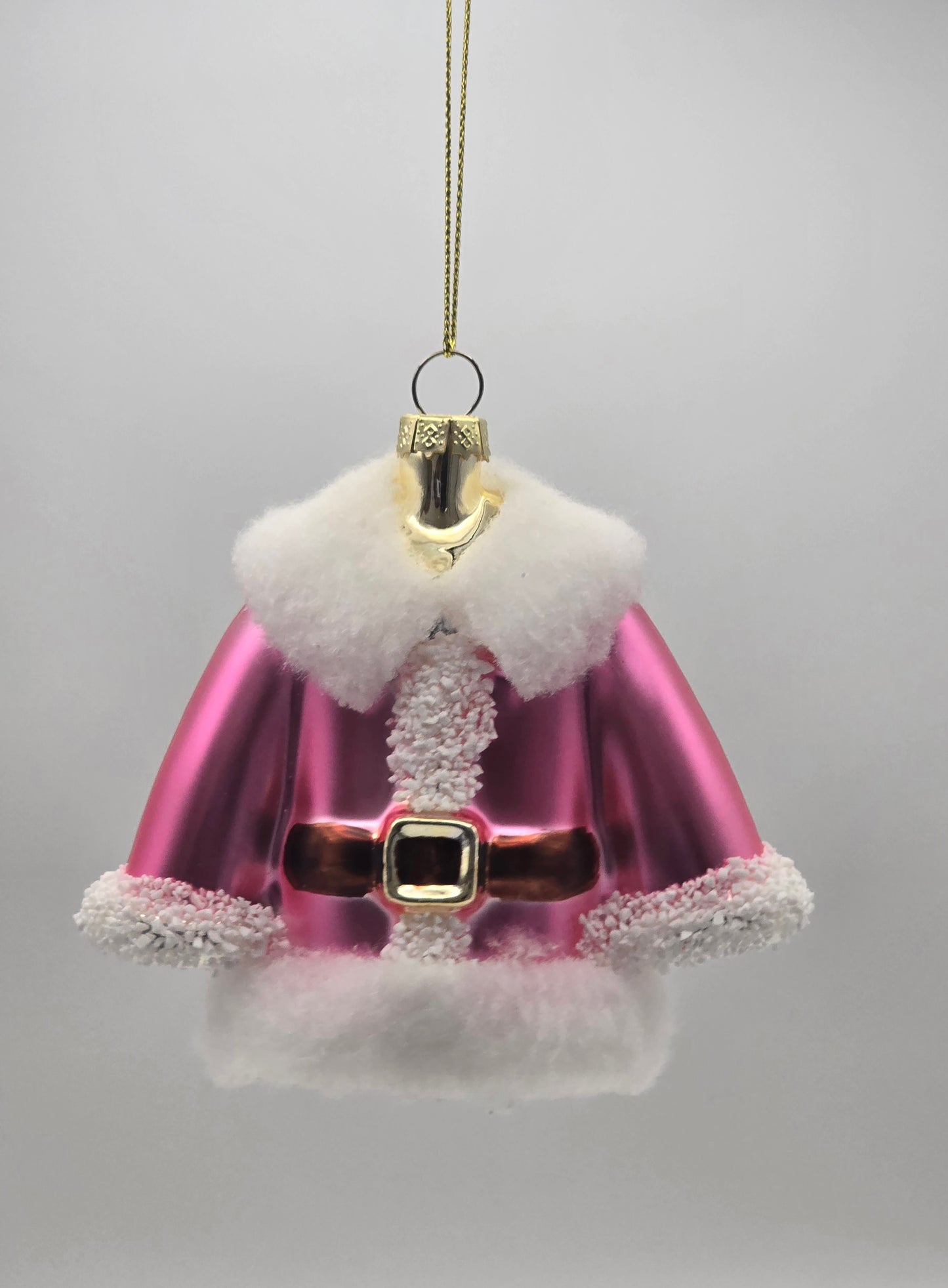 Weihnachtsmann Anzug pink flauschig #26
