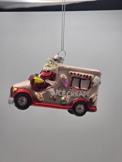 Icecream Wagen mit Weihnachtsmann #27