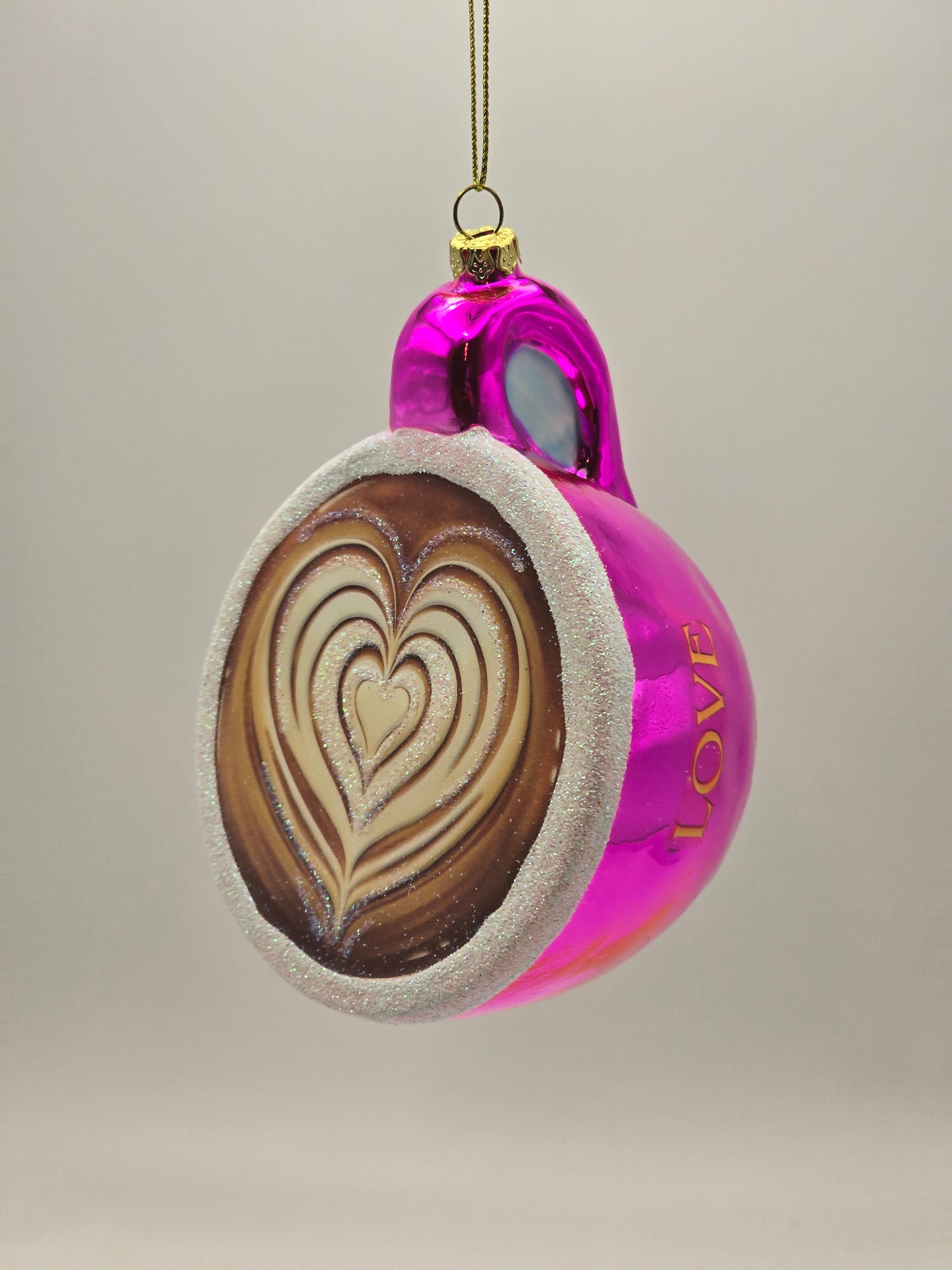 Pinke Tasse Love Barista Kaffee Latte Art #27