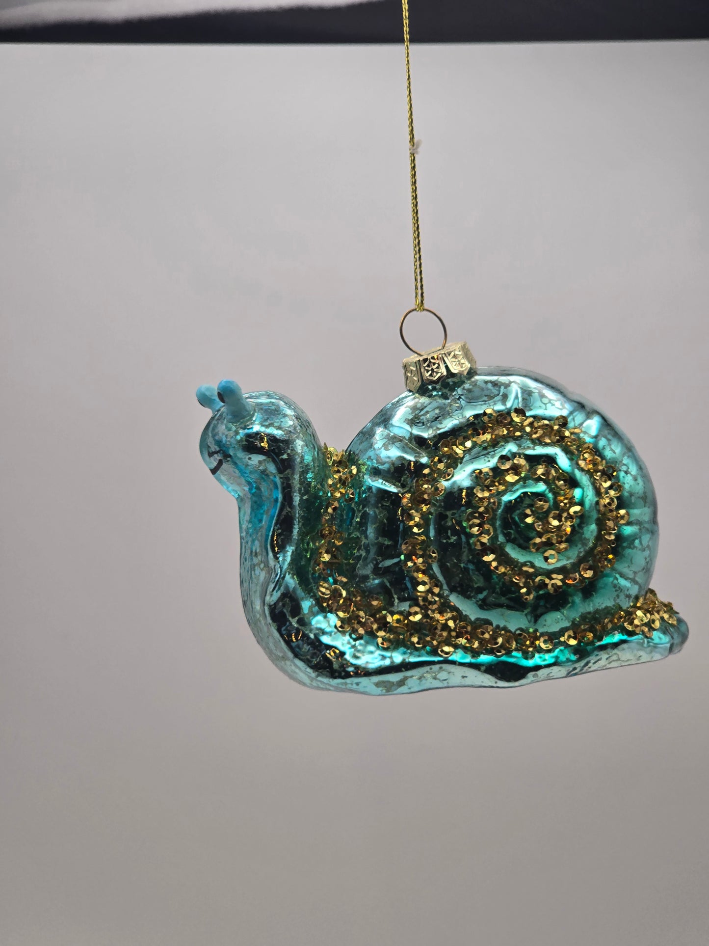 Türkis goldene Schnecke #27