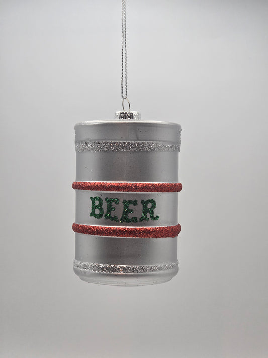 Bierfass 'Beer' silber transparent #27