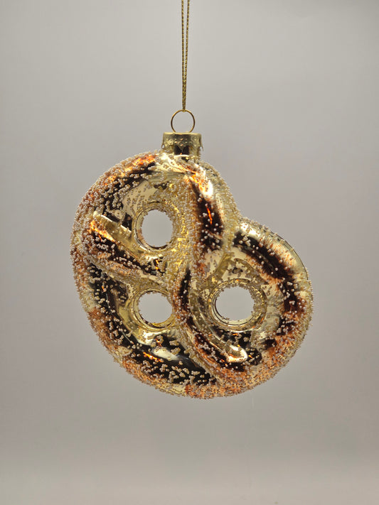 Brezel mit Salz kupfer #27