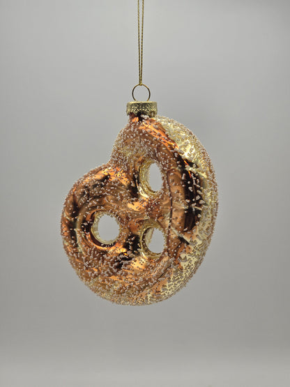 Brezel mit Salz kupfer #27