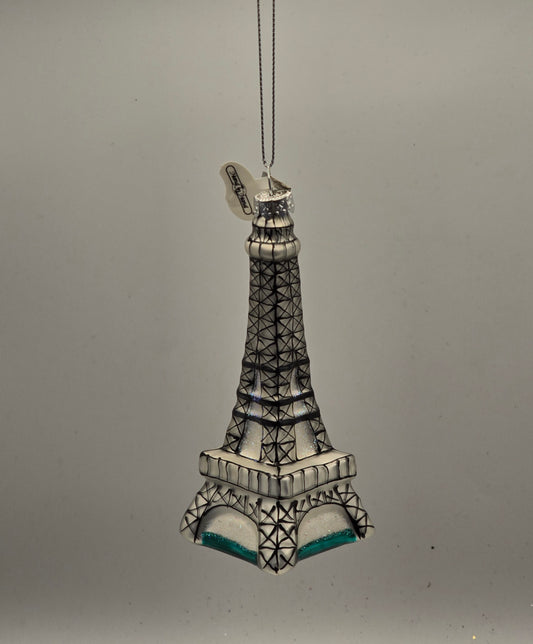 Eiffelturm silber-schwarz-türkis #28
