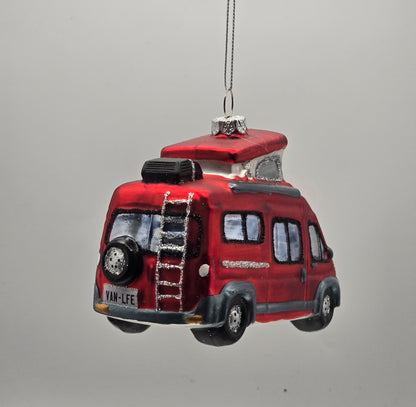 Hochdach-Camper „Van Life“ – Rot #31