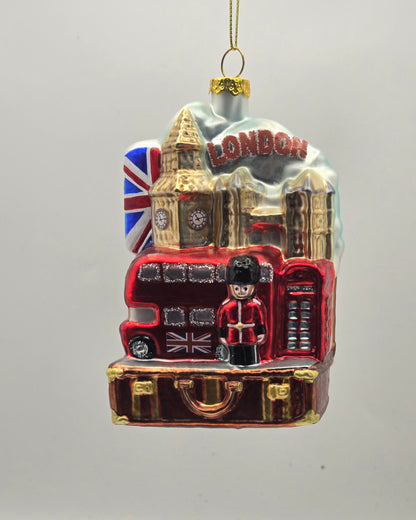 Koffer mit Stadtmotiv – London #3