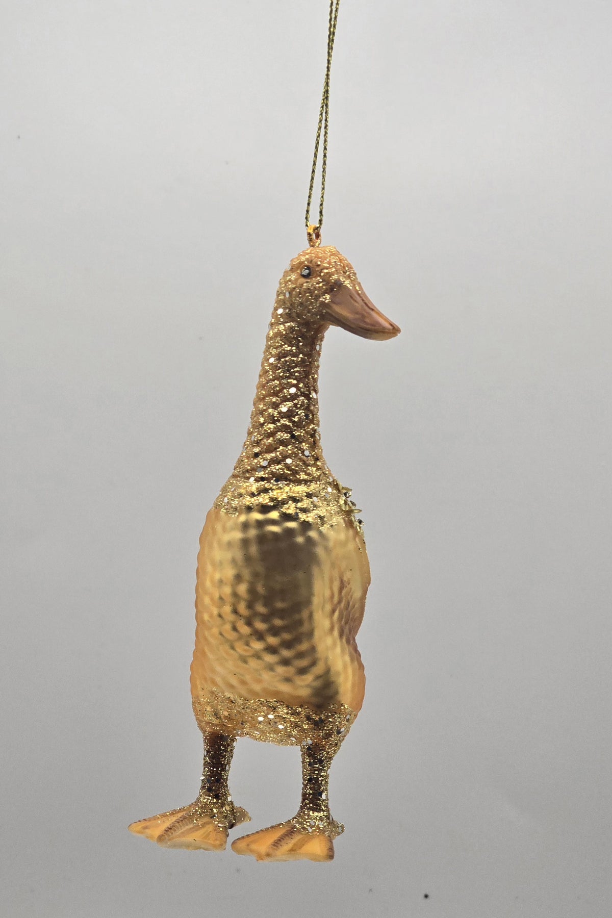 Ente – Gold mit Glitzer #31